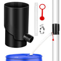 Rain Water Catching System Weatherproof Downspout Rain Barrel Kit Portable Rain Barrels To Collect Rainwater From Gutter For Car