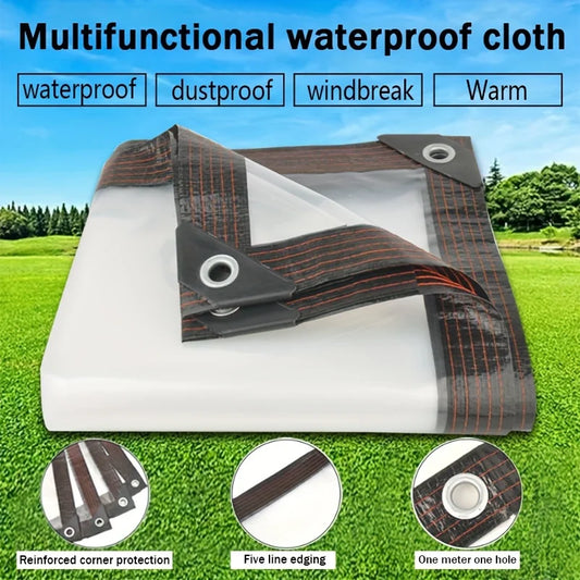 Transparent plastic waterproof cloth, waterproof cold insulation cloth, greenhouse insulation film