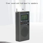 Portable Mini Radio FM/AM Digital Tuning Radio Receiver Music Player Radios Durable Small Radio