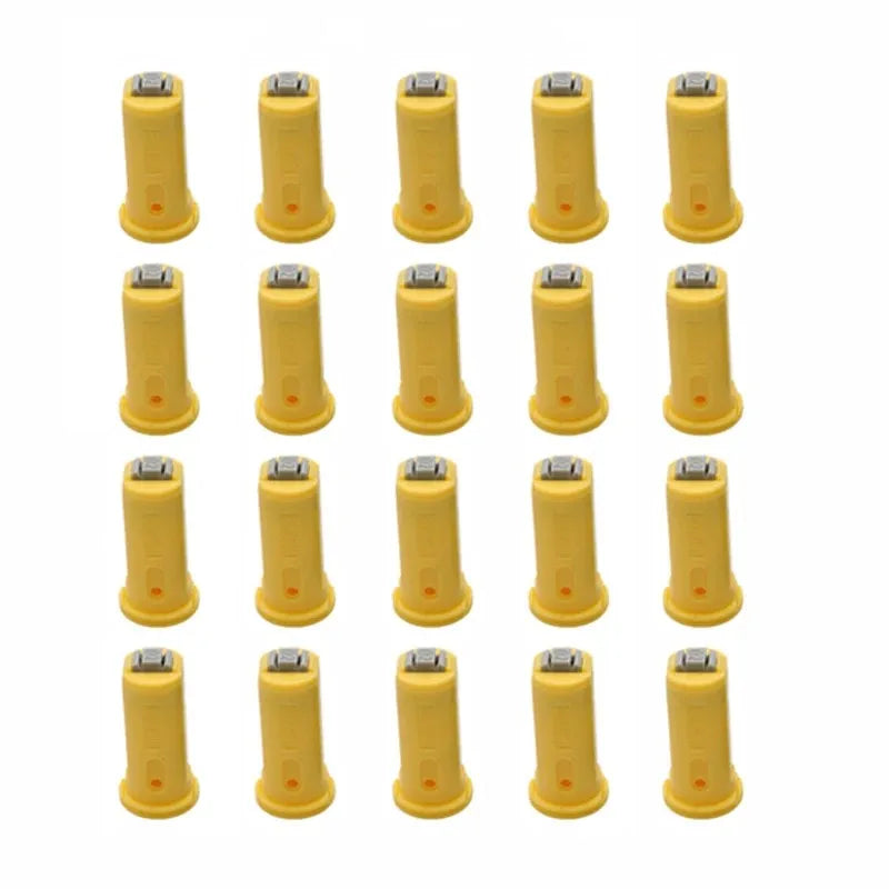 20PCS Double-fan Windproof Spray Nozzle High Pressure Anti-drift Atomization Sprinkler Head DIY for RC Plant Agriculture UAV
