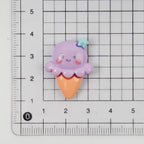 10/100pcs Cartoon Beach Umbrella Slippers Series Decorated Flatback Resin DIY Cabochon Crafts Supplies Hair Clips Decor Material