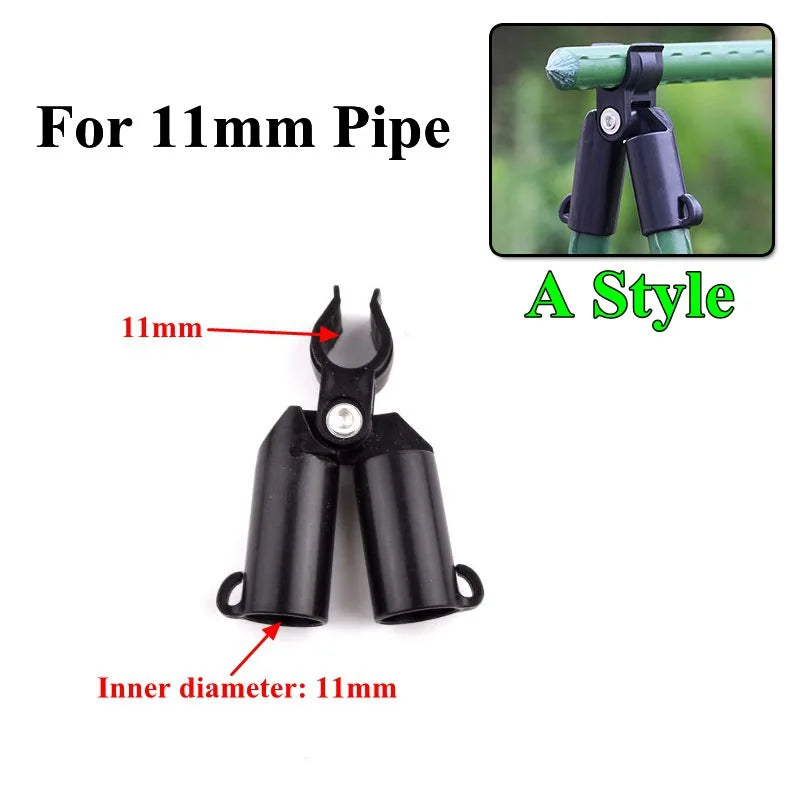 5/10pcs Plant Support A-Btype Fixed Clip, Awning Pillar Plant Grafting Stakes Connector Climbing Vine Bracket Garden Accessories