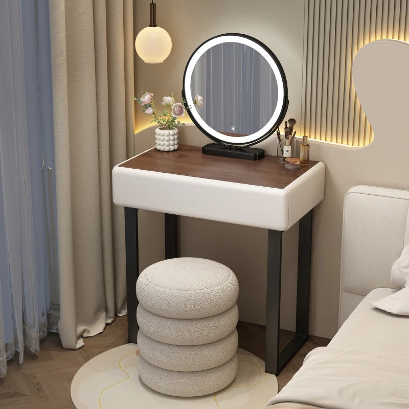 Small Bedroom Vanity Table Organizer Minimalist Chep Comfortable Dressing Table European Modern Penteadeira Postmodern Furniture