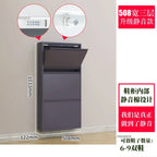 Narrow Shoe Rack Home Aesthetic Living Room Furniture Tilted Vertical Wooden Storage Hallway Shoe Cabinets n