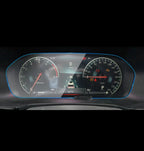 For Changan CS95 2019 -2021 LCD car radio gps Navigation and Dashboard tpu Screen film protector