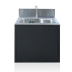 High Quality Modern Design Stainless Steel Outdoor Kitchen Cabinet with Sink