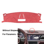 For Porsche Panamera 971 2017-2023 Instrument Dashboard Cover Protective Pad Sunshade Sun Protection Mat Interior Accessories