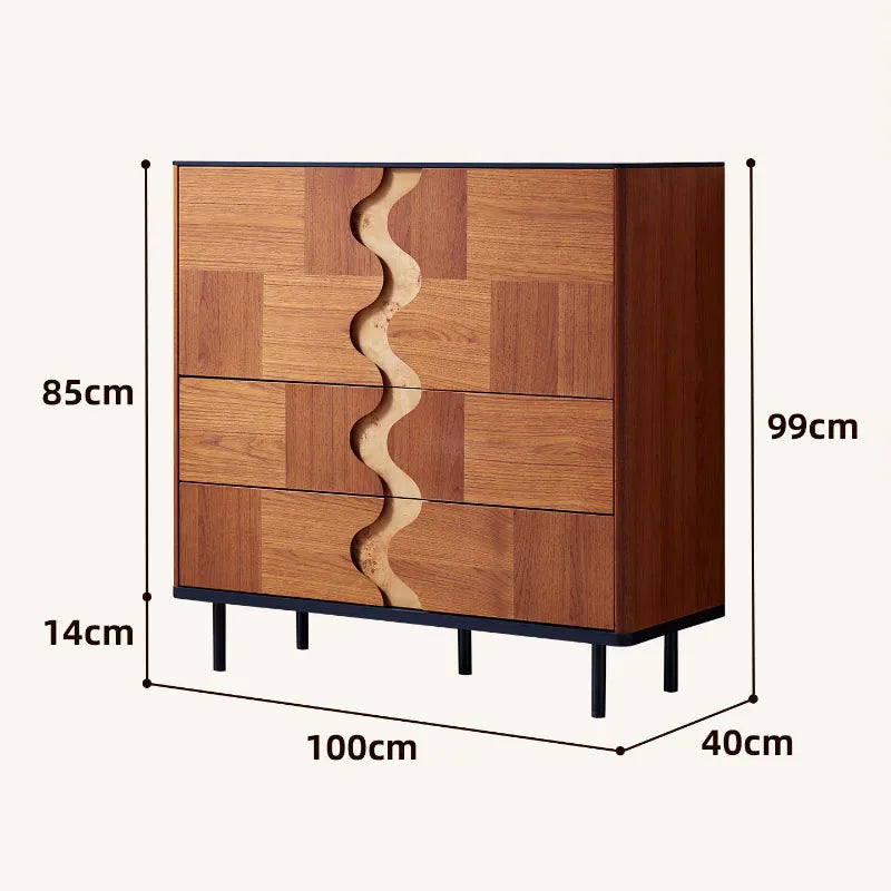 With Drawers Living Room Cabinet Tiny Cute Cream Style Creative Storage Kitchen Cabinet Elegant Luxury Muebles Home Furniture