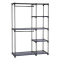SONGMICS Portable Closet, Freestanding Closet Organizer, Clothes Rack with Shelves, Hanging Rods, Storage Organizer