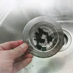 Kitchen Water Sink Filter Sink Mesh Strainer Kitchen Tool Stainless Steel Bathroom Floor Drain Cover Shower Hair Catche Stopper