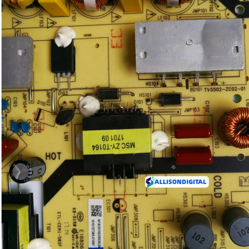 Original Haier 50A6 LS49A51 LS48H310G Liquid Crystal TV Power Panel TV5502-ZC02-01 Free Delivery