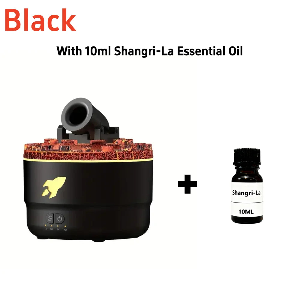 2025 New Creative Fort Aromatherapy Machine Household Lava Crack Humidifier Hotel Essential Oil Diffuser Aromatherapy Machine