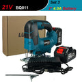 65mm 2900RPM Cordless Electric Jig Saw 3 Variable Speed 21V Battery Jigsaw Multifunctional Electric Tool