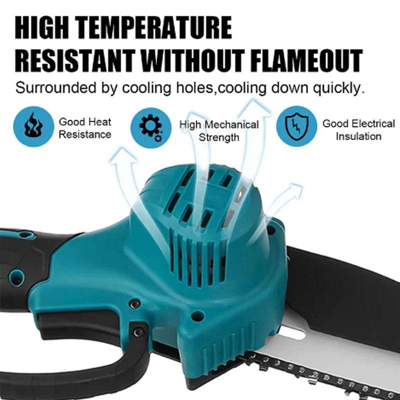 Electric Garden Pruner Chainsaw Telescoping Pole 3 IN 1 Pruner High Branch Saw Garden Tree Pruning Tool For Makita 18V Battery