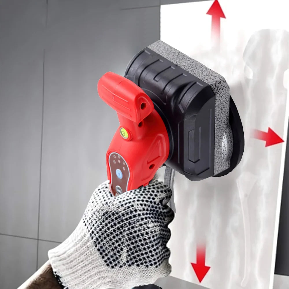 200KG Tile Tiling Machine sution Cup 5 Gears Electric Floor Tile holding Vibrating Tool Tile powing camera For 21V Battery