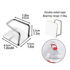Non-perforated Wall-mounted Kitchen Shelves, Cutting Board Storage Racks, Pot Lid Racks, Hooks, Sink Drain Racks, Kitchen Tools