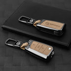 Vw Golf 5 6 Polo Passat B6 B7 Cc Skoda Jetta Universal Car Key Case Luxury Leather Key Cover Durable Secure Car Holder