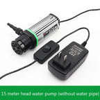 DC 12V Submersible Water Pump Ultra-quiet Bottom Suction Water Pump Multifunctional for Car Washing Fish Tank Flower Watering
