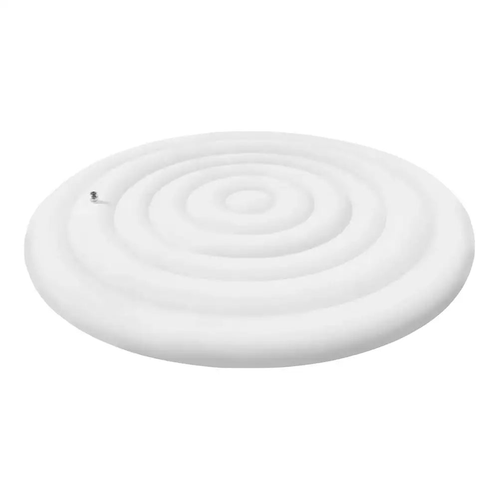 Spa Hot Tub Cover Weatherproof Hot Tub Cover Inflatable Lid in Round Outdoor Rain-Proof Lid Folding Cover with Heat Insulation
