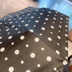 Bling Rhinestones Handle Sunshade Umbrella Women's Sunshine Rain Umbrella Portable Polka Dots Anti UV Folding Sun Umbrella
