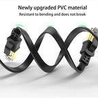 Rj45 Cat 8 Ethernet Cable Flat Cat8 Network Cable LAN Internet 40Gbps 2000Mhz For Router Ps4 PC Laptop 0.5m - 5m 10m 15m 20m 30m