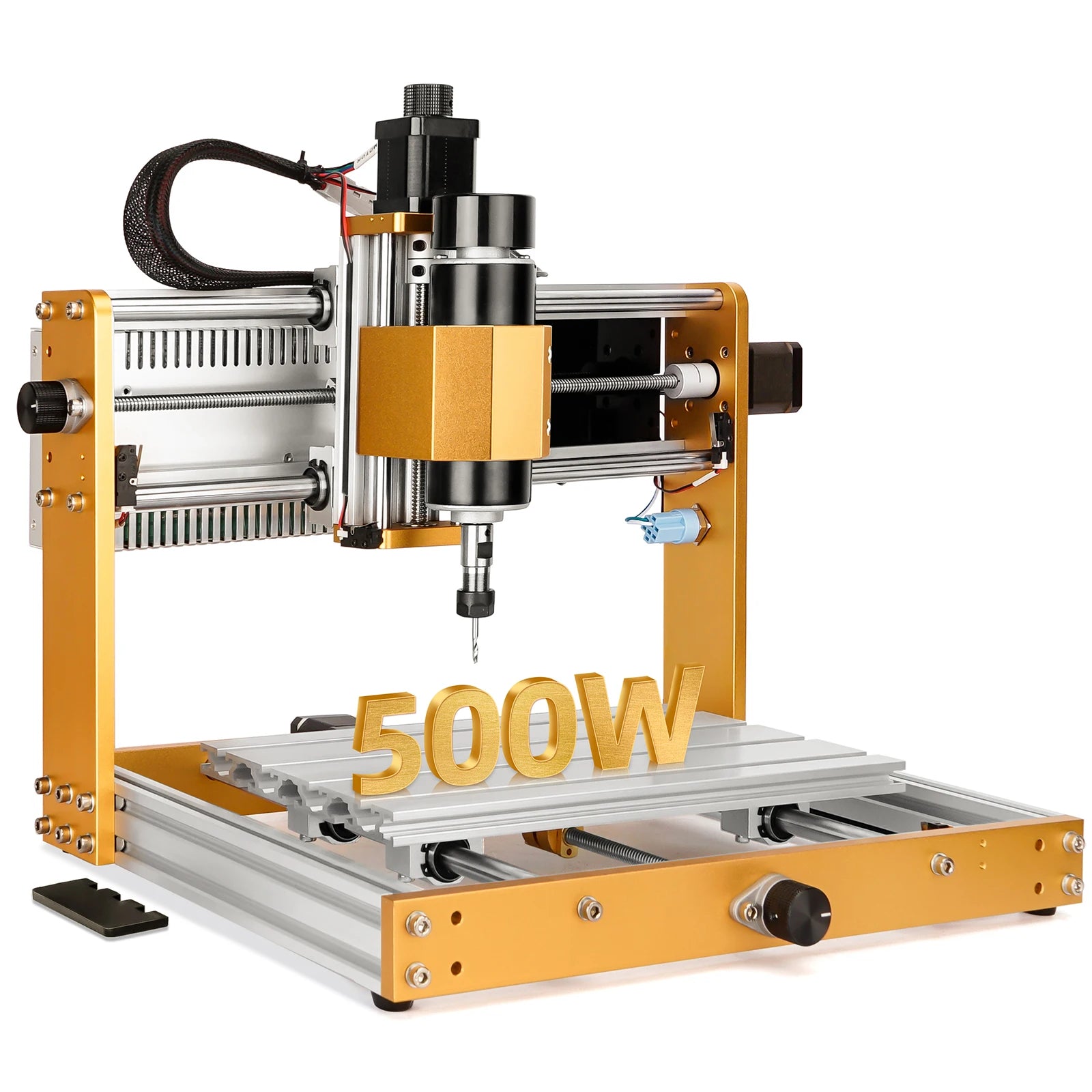 CNC3018pro Machine 500W All-Metal CNC Router Machine 3 Axis Limit Switches & Emergency-Stop with GRBL Offline Control