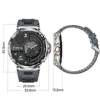 2025 GPS Track Smart Watch Men 1.85-Inch HD AMOLED Screen 360*360 Mah Battery Sport Bluetooth Call sports Smartwatch New Gift