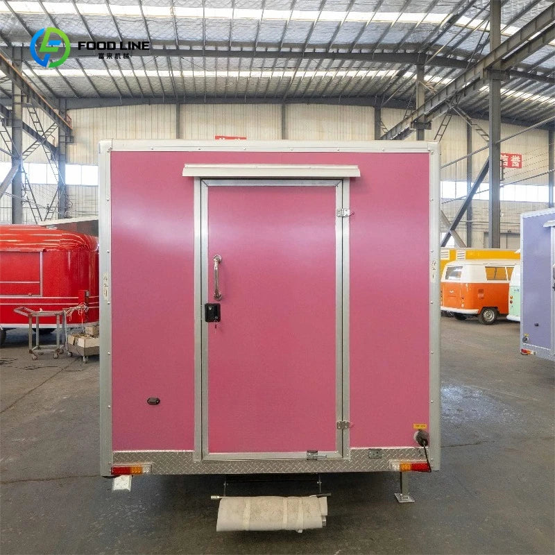 Mobile Food Truck Food Trailer Fully Equipped with Kitchen Equipments