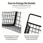 Kitchen Bathroom Storage Rack No Drilling Required Wall-Mounted Organizer Space-Saving Accessories Kit Supplies Essential