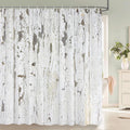 3D Retro Old Wood Pattern Shower Curtains Europe and America Style Printed Bath Curtain Waterproof Bathroom Shower Curtain