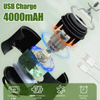 4000mAh Portable Juicer Dual Purpose Juice Cup 180W USB Outdoor Fresh Fruit Blender 4 Blade Smoothie Juice Cup Blender