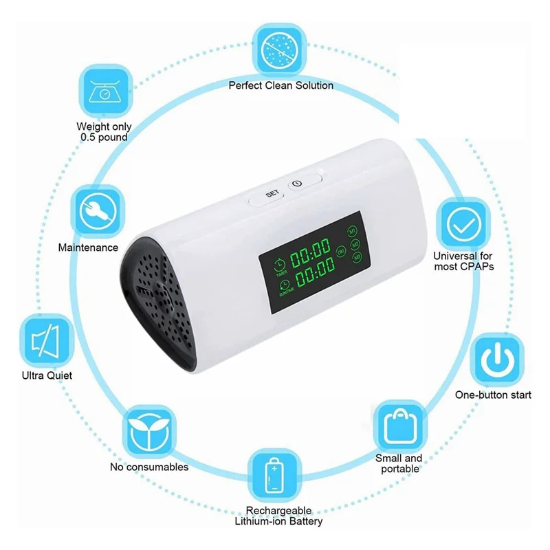 All-Purpose Household Sanitizing Machine - Multiple Cleaning Tools for Tube, Hose, Mask | AlluCanFind