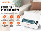 VEVOR 200/450/650ml Portable Ultrasonic Cleaner Machine with 4 Timer Modes Cleaning Basket for Eyeglasses Watches Dentures Rings