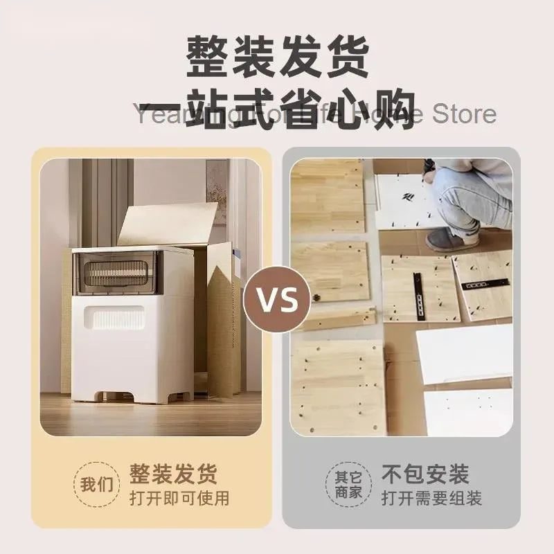 3 in 1 Vanity Dresser Desk with Mirror Small Make Up Vanity Set Makeup with Drawer Dressing Table for Bedroom Home Furniture