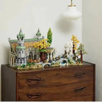 6167pcs Film Series of the Rings Street View Building Blocks Model Compatible 10316 Style Bricks Toy Kid Gifts