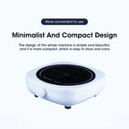 Magnetic stirrer, kitchen liquid mixing mini laboratory stirrer, portable stirring rod stirring plate 4000RPM, 1L capacity