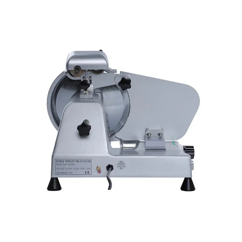Commercial Slicer Premium Chromium Plated Steel Blade Meat  Food Slicer 10 Inch Half  Meat Slicer Slicing Beef/Lamb Rolls