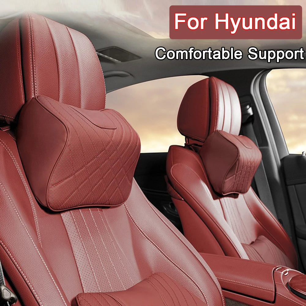 New Car Neck Pillow Memory cotton Seat Headrest Travel Support For Genesis GV60 GV70 GV80 G70 G80 G90 Car Accessories