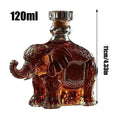 Whiskey Glass Decanter Animal Statue Whiskey Decanter Wine Bottle Liquor Bottle Home Decorations Wine Container for Alcohol