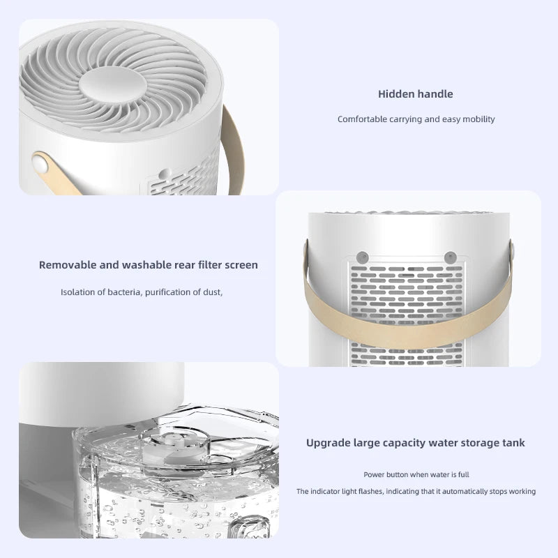 1300ML Air Dehumidifier with Basic Air Filter for Home Room Office Kit
