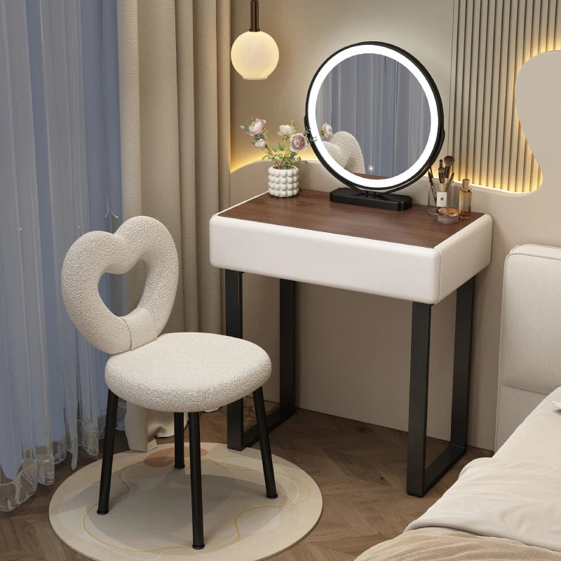 Small Bedroom Vanity Table Organizer Minimalist Chep Comfortable Dressing Table European Modern Penteadeira Postmodern Furniture