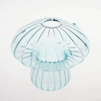 New Hydroponic Flower Bottle Transparent Glass Glass Vase Mushroom Aromatherapy Bottle Flower