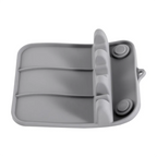KYCOR-Silicone Kitchen Utensils Storage Tray Spoon Spatula Pot Lid Chopsticks Kitchen Utensils Placemat