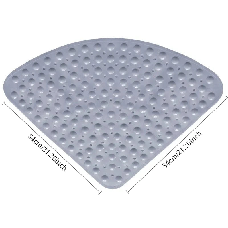 Comfortable Triangle Shower Room Mat Diamond Toilet Bath Bathroom Mat Bathroom Carpet Alfombrilla De Ducha Antideslizante Badmat