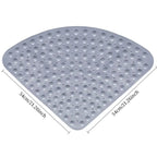 Comfortable Triangle Shower Room Mat Diamond Toilet Bath Bathroom Mat Bathroom Carpet Alfombrilla De Ducha Antideslizante Badmat