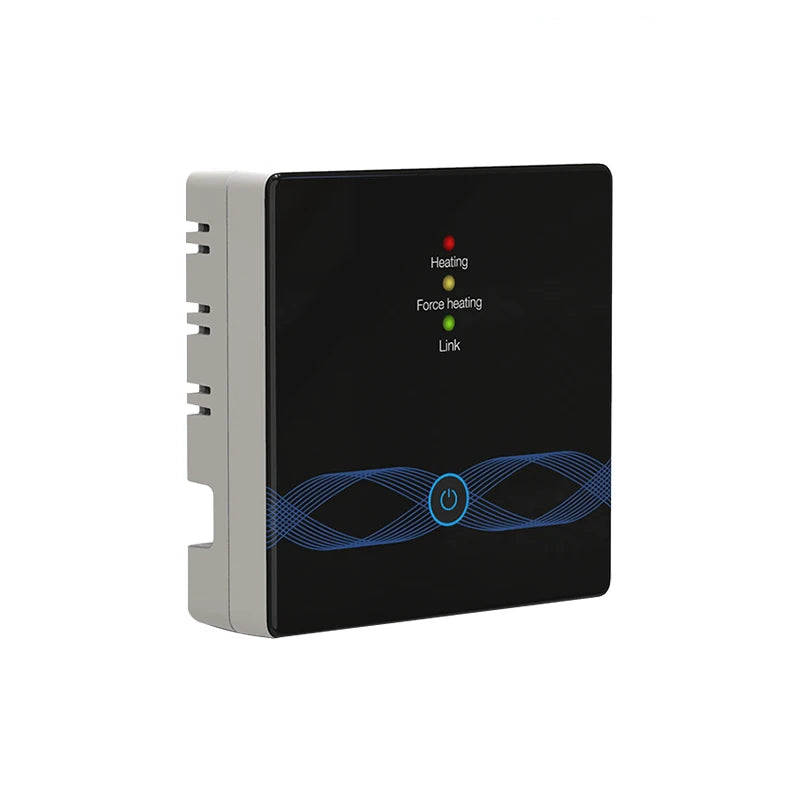 RF Wireless Thermostat Gas Boiler Room Floor Heating Non-WiFi Programmable Temperature Controller