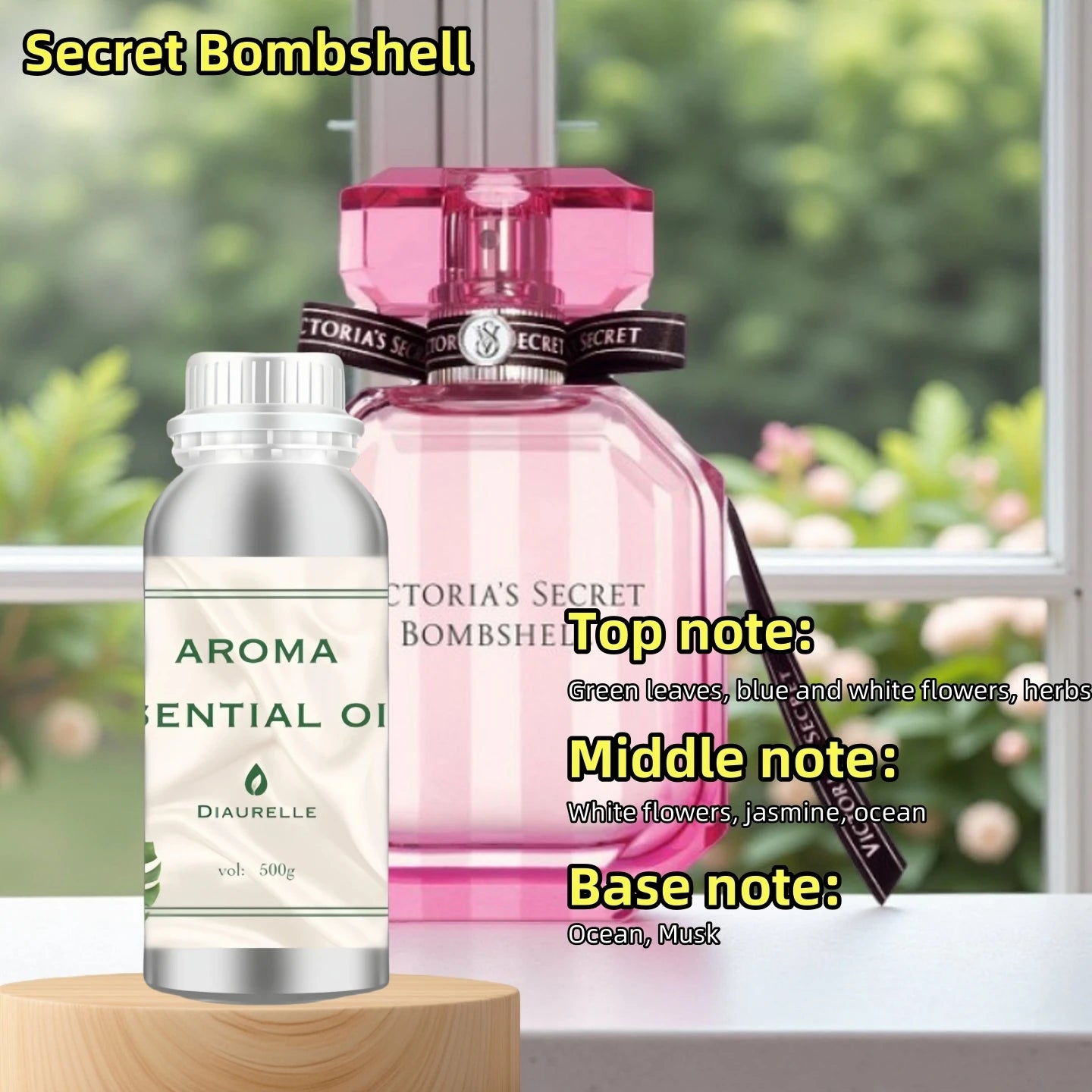 Diaurelle Hotels 500ML Long-Lasting Perfume Oil for Diffuser Hotel Home Air Freshener Strong Refreshing Aroma