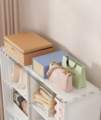 Simple Wardrobe Simple Cloth Wardrobe High-capacity Multipurpose Storage Rack Strong Load-bearing Capacity Dustproof Bookshelf
