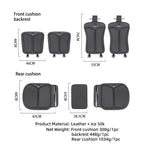 Leather Car Seat Cover Breathable and Non-slip Cars Seat Cushion Pad Car Accessories For SAAB Scania 93 95 9000 900 9-4X 9-7X 9-