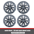 4PCS Hub Caps for Tesla Model Y Juniper 20-Inch Wheel Cover Performance Replacement Helix 2.0 Wheels Full Rim Accessories 2025